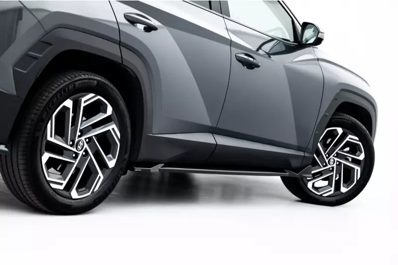 Maxton Design Seitenschweller (Paar) für Hyundai Tucson Mk4 Facelift Hochglanz schwarz – Ansicht 1