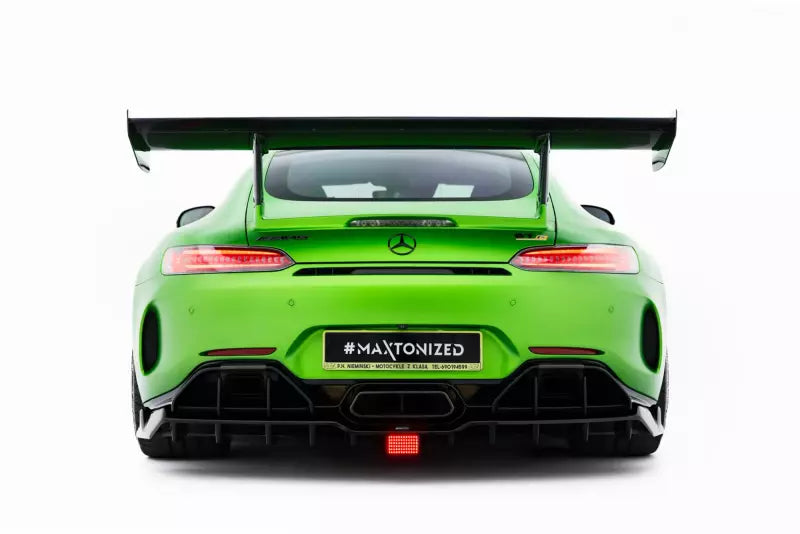 Maxton Design Carbon Heckspoiler (oben) für Mercedes AMG GTR – Ansicht 1