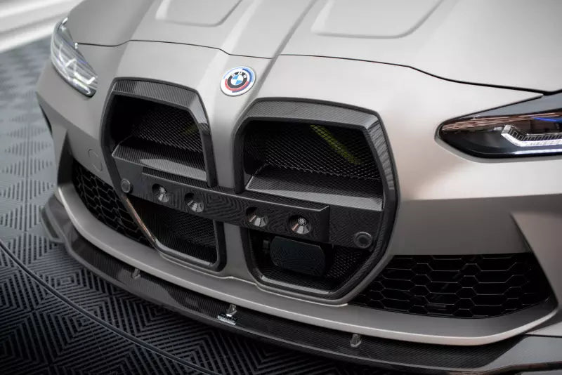 Maxton Design Carbon Kühlergrill für BMW M4 G82 / M3 G80 / G81 mit Frontsensor – Ansicht 2