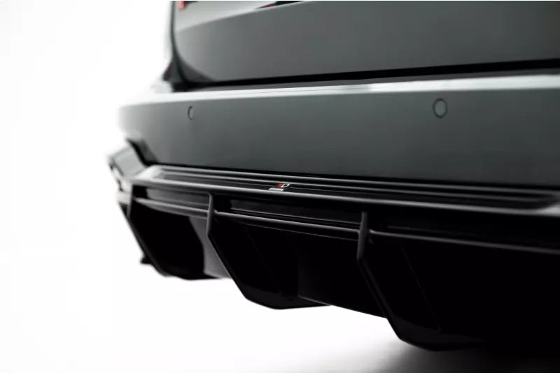 B-Ware Maxton Design Heckdiffusor V.1 für Audi RS6 / RS7 C8 Hochglanz schwarz – Ansicht 4