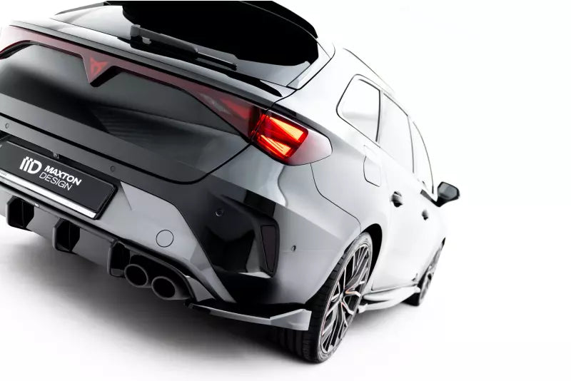 Maxton Design Diffusor Flaps V.5 für Cupra Leon ST Mk1 Facelift Hochglanz schwarz – Ansicht 1