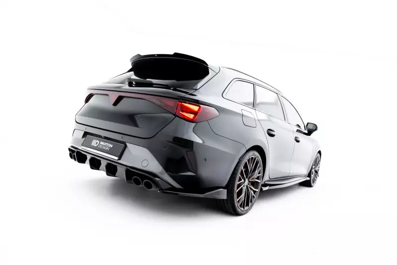 Maxton Design Diffusor Flaps V.5 für Cupra Leon ST Mk1 Facelift Hochglanz schwarz – Ansicht 4