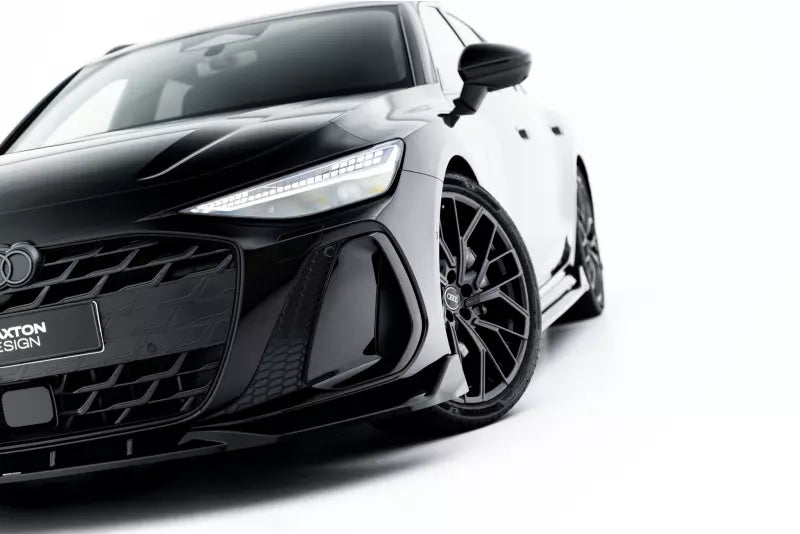 Maxton Design Frontlippe V.2 für Audi A6 S-Line C9 Hochglanz schwarz – Ansicht 3
