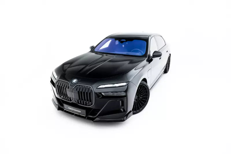 Maxton Design Frontlippe V.4 für BMW 7 M-Paket / M760e / i7 M-Paket G70 Hochglanz schwarz – Ansicht 2