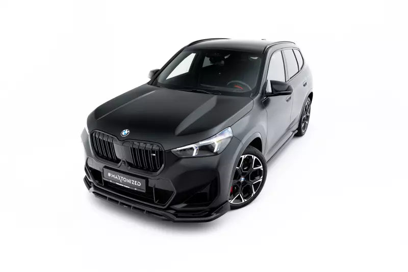 Maxton Design Frontlippe für BMW X1 M35i U11 Hochglanz schwarz – Ansicht 2