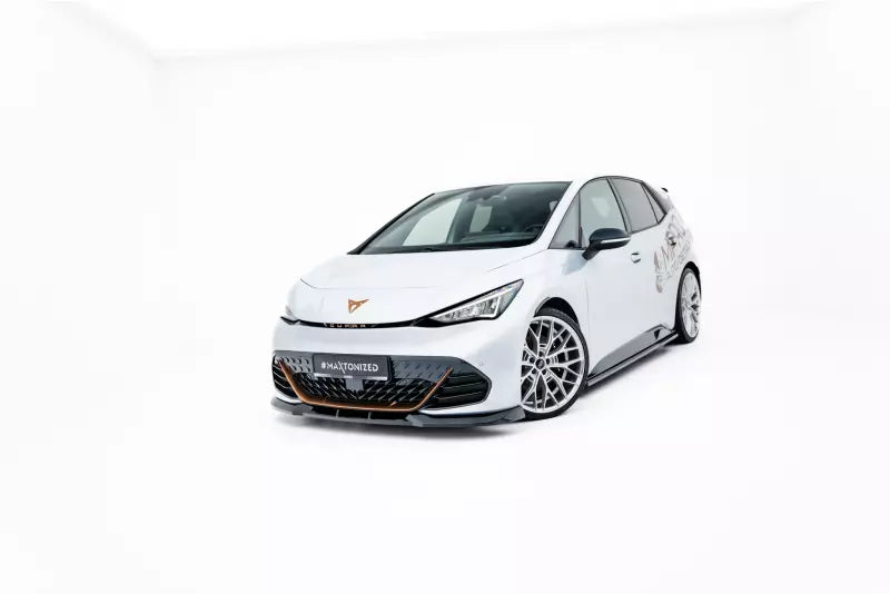 Maxton Design Frontlippe V.1 für Cupra Born Mk1 Hochglanz schwarz – Ansicht 1