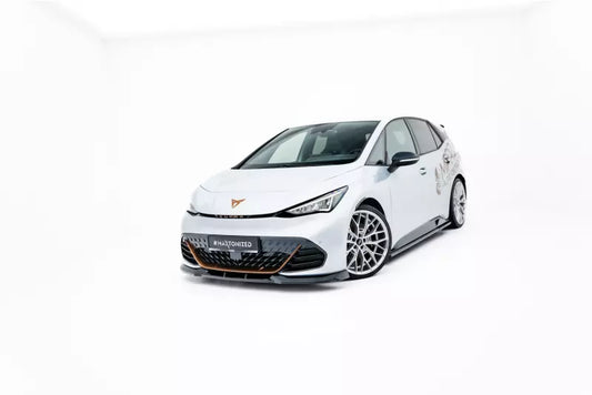 Maxton Design Frontlippe V.1 für Cupra Born Mk1 Hochglanz schwarz – Ansicht 1