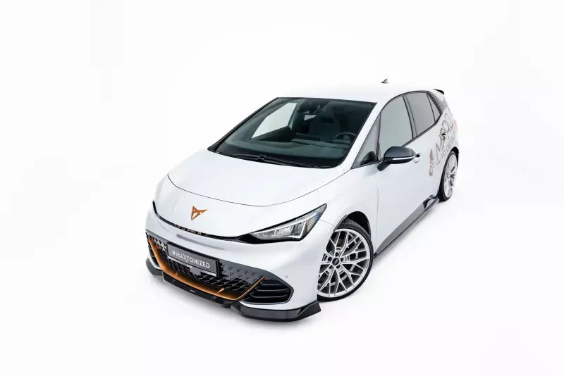Maxton Design Frontlippe V.2 für Cupra Born Mk1 Hochglanz schwarz – Ansicht 2