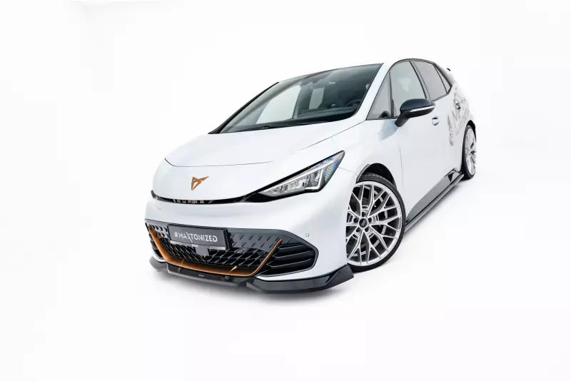 Maxton Design Frontlippe V.2 für Cupra Born Mk1 Hochglanz schwarz – Ansicht 4