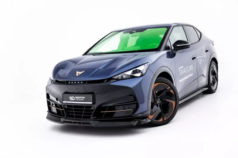 Maxton Design Frontlippe für Cupra Tavascan Mk1 Hochglanz schwarz – Ansicht 2