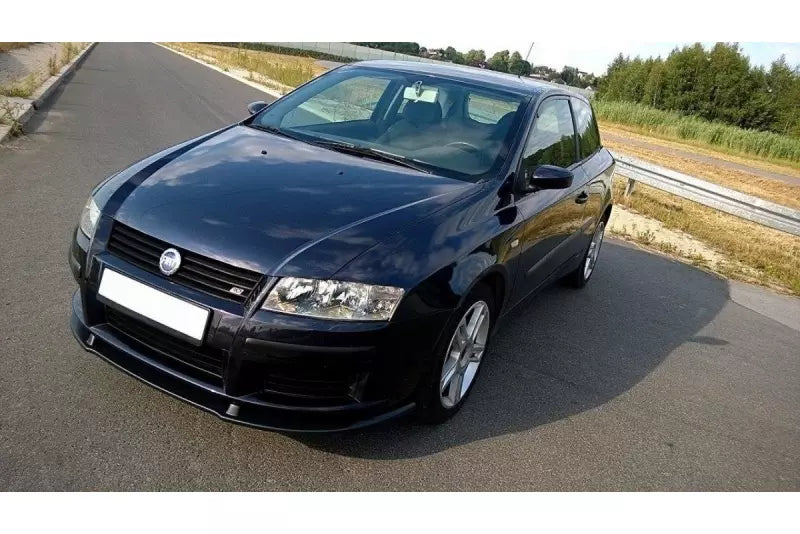 Maxton Design Frontlippe für Fiat Stilo (3-Türer) Hochglanz schwarz – Ansicht 2