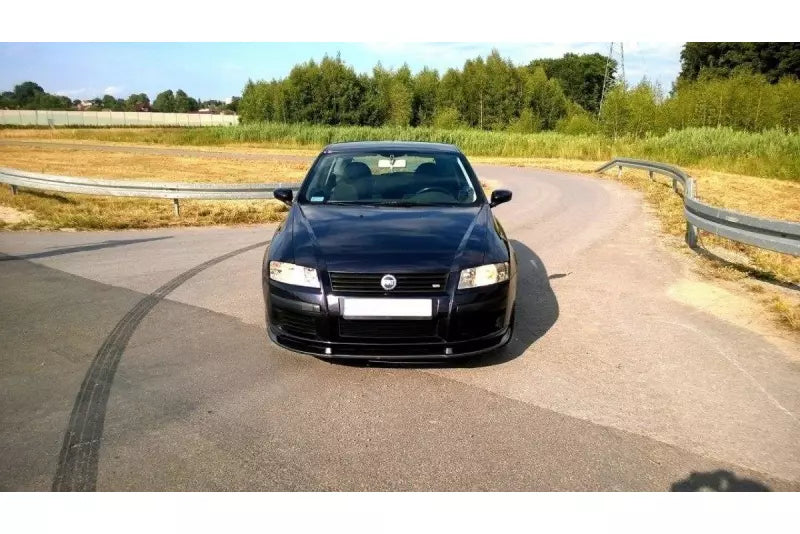Maxton Design Frontlippe für Fiat Stilo (3-Türer) Hochglanz schwarz – Ansicht 3