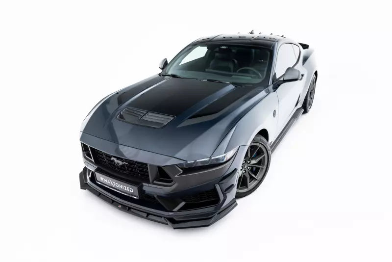 Maxton Design Frontlippe V.1 für Ford Mustang Dark Horse Mk7 Hochglanz schwarz – Ansicht 4