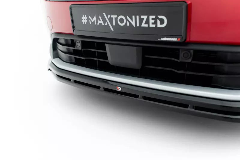 Maxton Design Frontlippe für Ford Tourneo Courier Mk2 Hochglanz schwarz – Ansicht 4