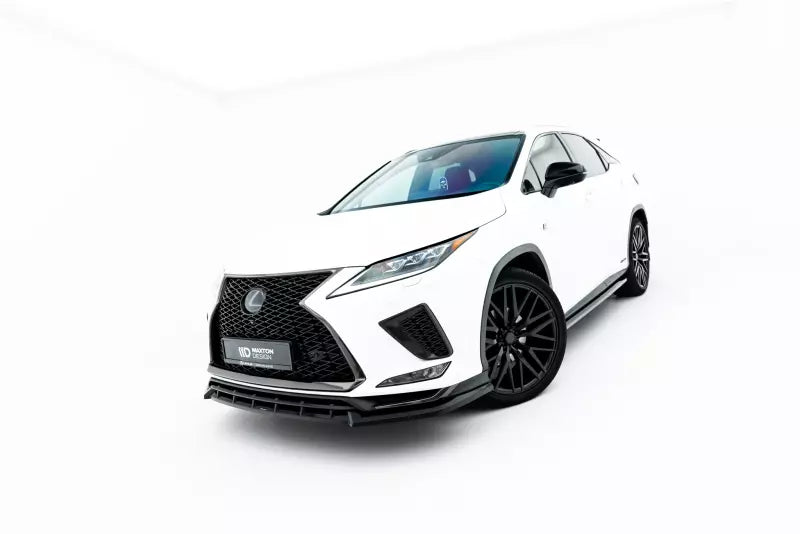 Maxton Design Frontlippe für Lexus RX F-Sport Mk4 Facelift Hochglanz schwarz – Ansicht 2