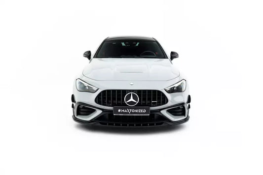 Maxton Design Frontlippe für Mercedes-AMG CLE 53 Aero C236 Hochglanz schwarz – Ansicht 1
