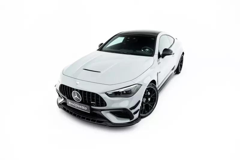 Maxton Design Frontlippe für Mercedes-AMG CLE 53 Aero C236 Hochglanz schwarz – Ansicht 2