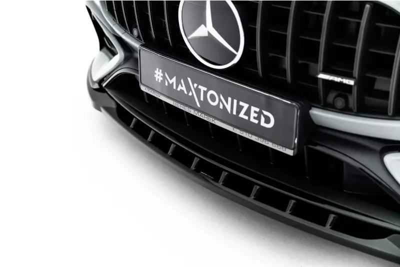 Maxton Design Frontlippe für Mercedes-AMG CLE 53 Aero C236 Hochglanz schwarz – Ansicht 4