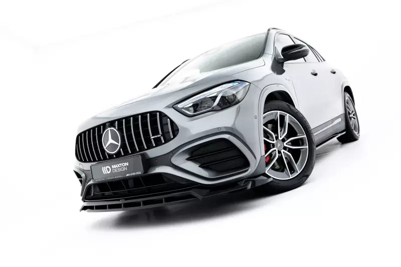Maxton Design Frontlippe V.1 für Mercedes-AMG GLA 35 H247 Facelift Hochglanz schwarz – Ansicht 2