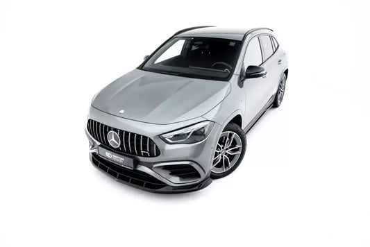 Maxton Design Frontlippe V.2 für Mercedes-AMG GLA 35 H247 Facelift Hochglanz schwarz – Ansicht 1
