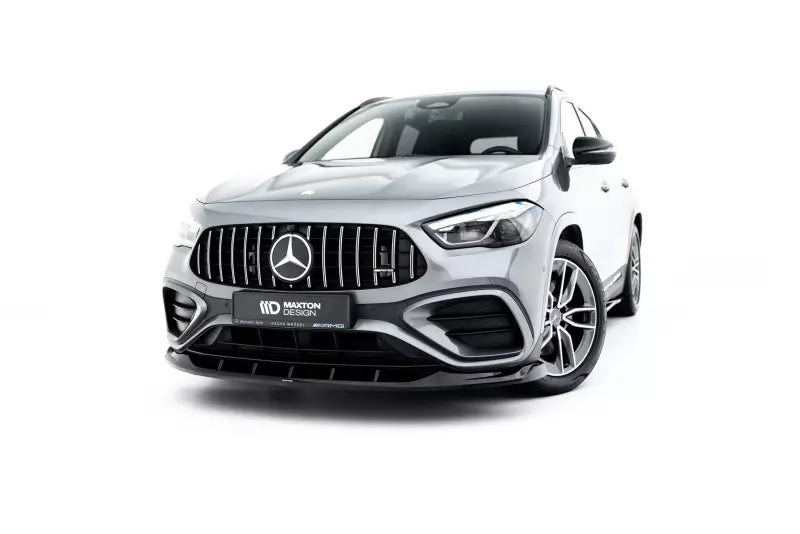 Maxton Design Frontlippe V.2 für Mercedes-AMG GLA 35 H247 Facelift Hochglanz schwarz – Ansicht 2