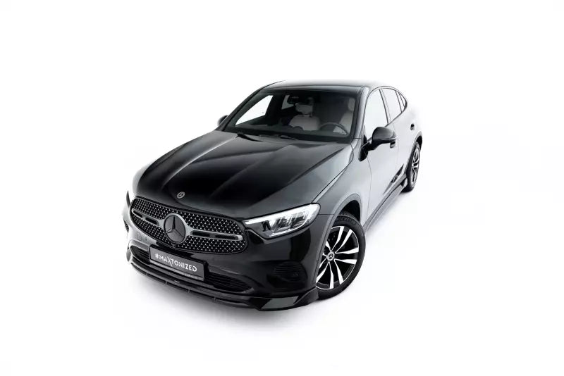 Maxton Design Frontlippe für Mercedes-Benz GLC Coupe C254 Hochglanz schwarz – Ansicht 2