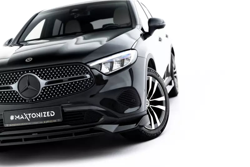 Maxton Design Frontlippe für Mercedes-Benz GLC Coupe C254 Hochglanz schwarz – Ansicht 3