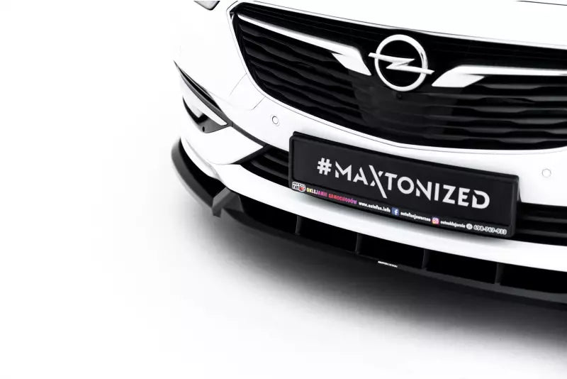 Maxton Design Frontlippe für Opel Insignia OPC-Line Mk2 Hochglanz schwarz – Ansicht 4