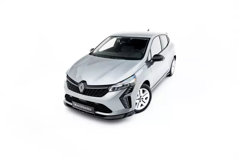 Maxton Design Frontlippe für Renault Clio Mk5 Facelift Hochglanz schwarz – Ansicht 2