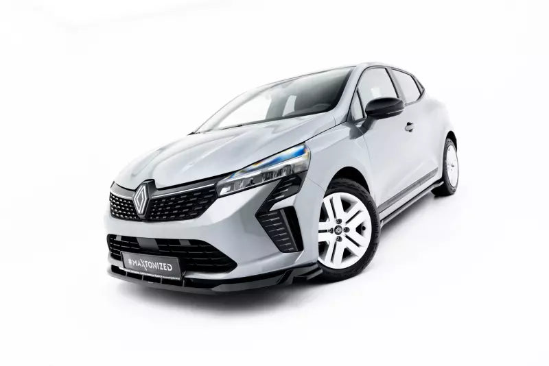 Maxton Design Frontlippe für Renault Clio Mk5 Facelift Hochglanz schwarz – Ansicht 4