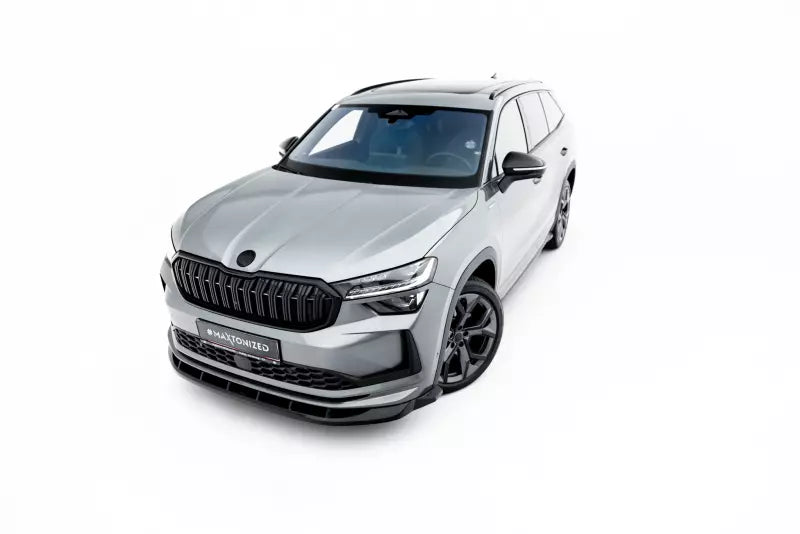 Maxton Design Frontlippe V.2 für Skoda Kodiaq Sportline Mk2 Hochglanz schwarz – Ansicht 2