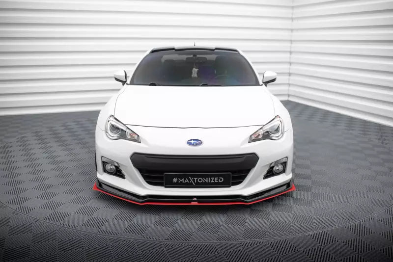 Maxton Design Frontlippe V.3 für Subaru BRZ Hochglanz schwarz – Ansicht 1