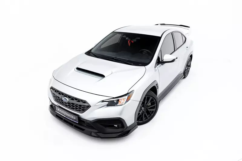 Maxton Design Frontlippe V.2 für Subaru WRX STI Mk2 Hochglanz schwarz – Ansicht 2