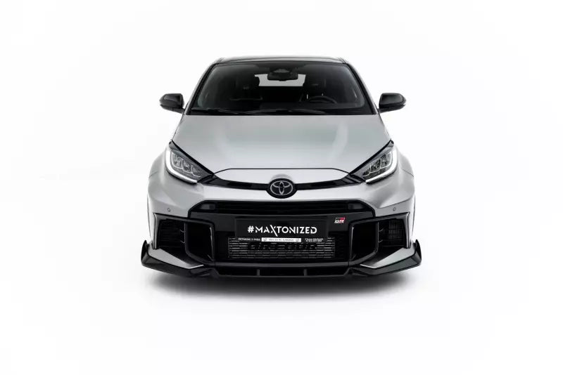Maxton Design Frontlippe V.2 für Toyota GR Yaris Mk4 Facelift Hochglanz schwarz – Ansicht 1