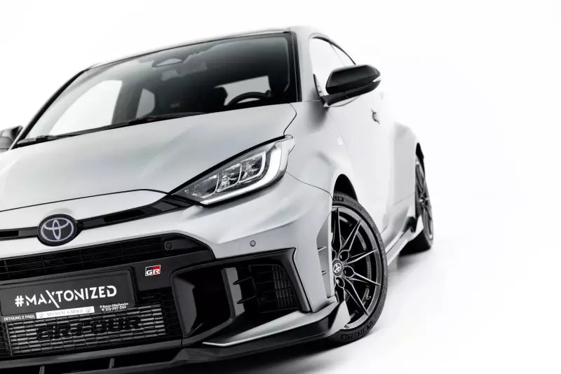 Maxton Design Frontlippe V.2 für Toyota GR Yaris Mk4 Facelift Hochglanz schwarz – Ansicht 4