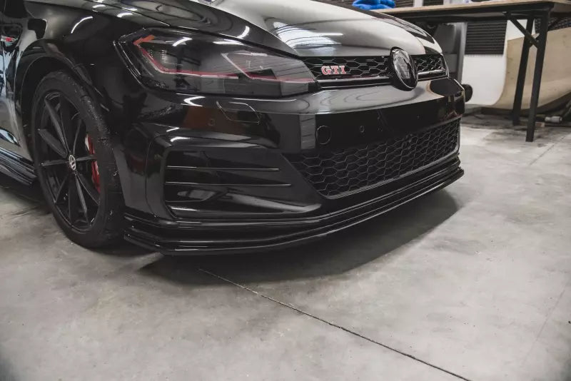 Maxton Design Frontlippe für VW Golf 7 GTI TCR rot – Ansicht 4