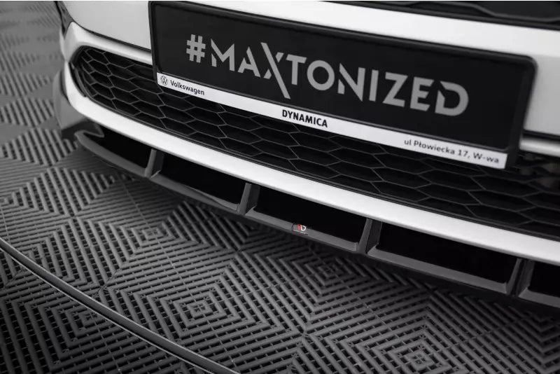 Maxton Design Frontlippe V.1 für VW Jetta GLI Mk7 Hochglanz schwarz – Ansicht 3