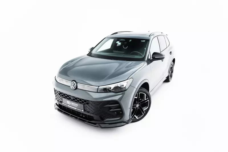 Maxton Design Frontlippe V.1 für VW Tiguan R-Line Mk3 Hochglanz schwarz – Ansicht 2