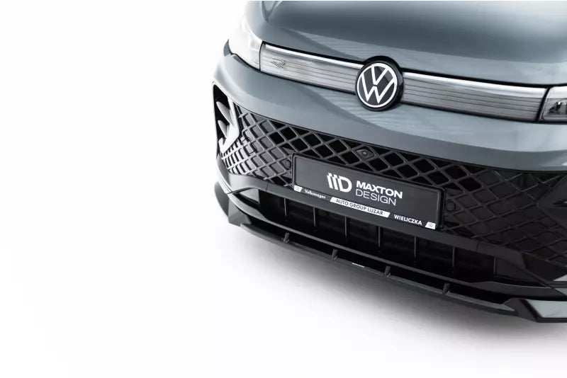 Maxton Design Frontlippe V.1 für VW Tiguan R-Line Mk3 Hochglanz schwarz – Ansicht 3