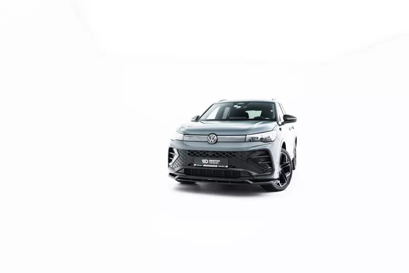 Maxton Design Frontlippe V.2 für VW Tiguan R-Line Mk3 Hochglanz schwarz – Ansicht 3