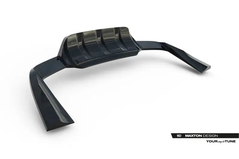 Maxton Design Heckdiffusor für Land Rover Range Rover Sport Mk2 Facelift (2018-2022) Hochglanz schwarz – Ansicht 1