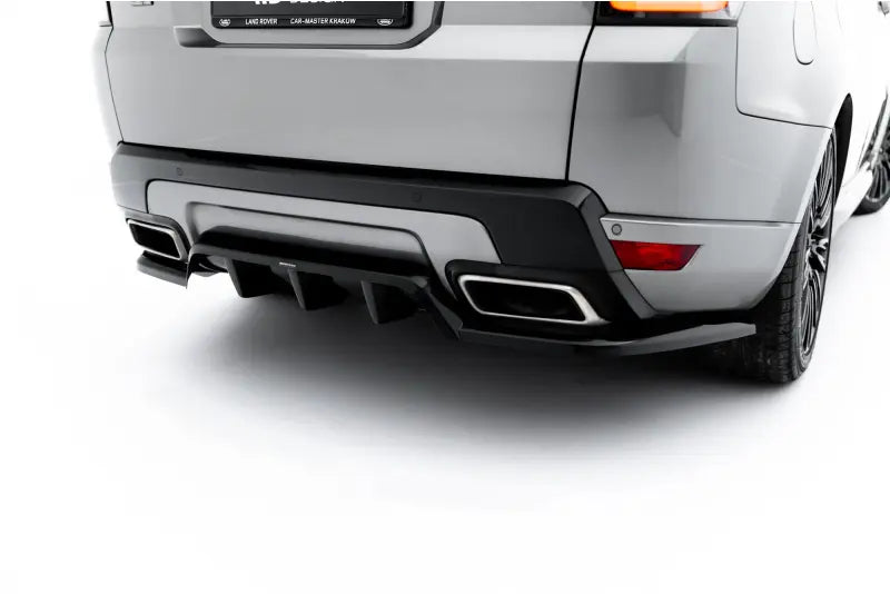 Maxton Design Heckdiffusor für Land Rover Range Rover Sport Mk2 Facelift (2018-2022) Hochglanz schwarz – Ansicht 2