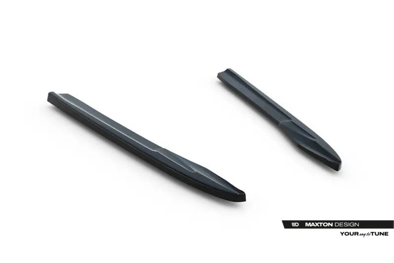 Maxton Design Diffusor Flaps V.1 für Audi A6 Limousine / Avant C8 / C8 Facelift (2018-2025) Hochglanz schwarz – Ansicht 4