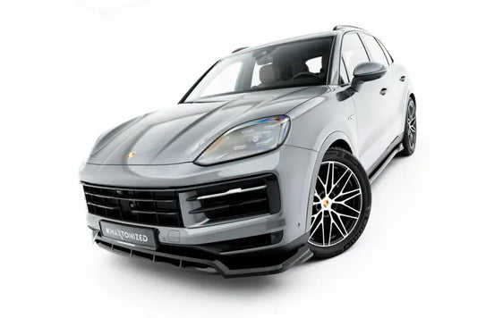 Maxton Design Bodykit für Porsche Cayenne SUV Mk3 Facelift Hochglanz schwarz – Ansicht 1