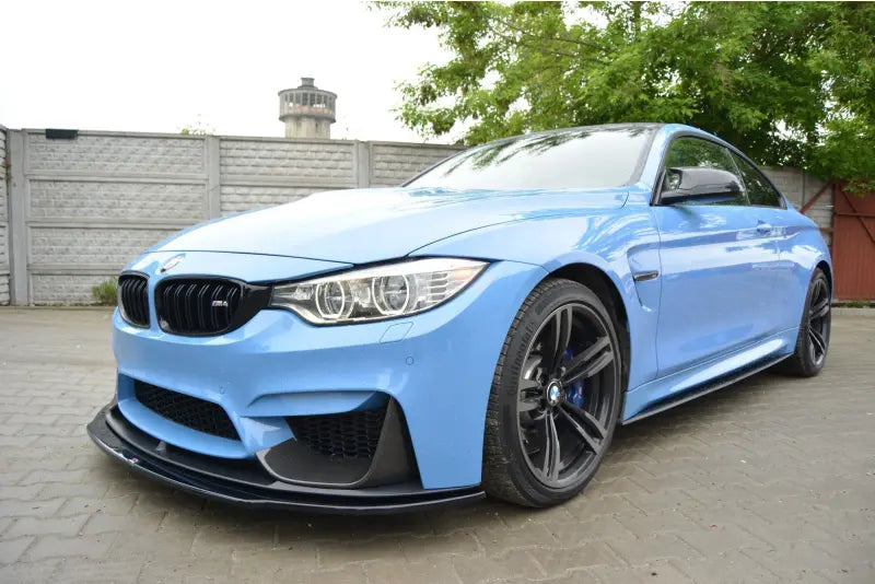 Maxton Design Frontlippe für BMW M4 F82 M-Performance Hochglanz schwarz – Ansicht 4