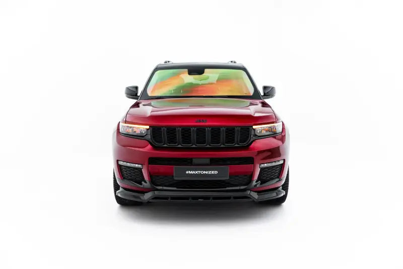 Maxton Design Frontlippe für Jeep Grand Cherokee L Mk5 Hochglanz schwarz – Ansicht 2
