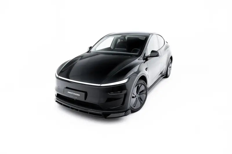 Maxton Design Frontlippe für Tesla Model Y Premium Mk1 Facelift Hochglanz schwarz – Ansicht 3