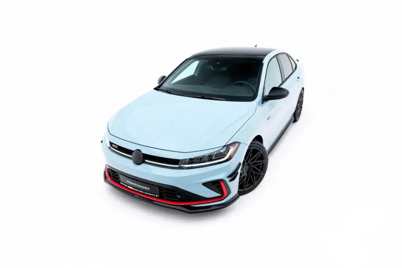 Maxton Design Frontlippe V.2 für VW Jetta GLI Mk7 Facelift 2 Hochglanz schwarz – Ansicht 2