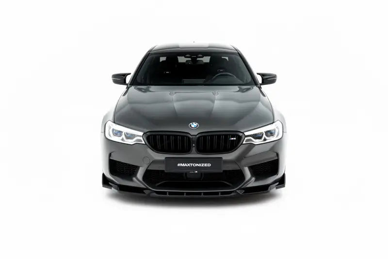 Maxton Design Frontlippe V.3 für BMW M5 F90 Hochglanz schwarz – Ansicht 2