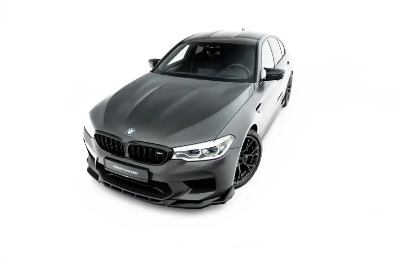 Maxton Design Frontlippe V.3 für BMW M5 F90 Hochglanz schwarz – Ansicht 3